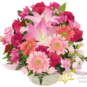 【アレンジ】スタンダード型おまかせPink10000-1