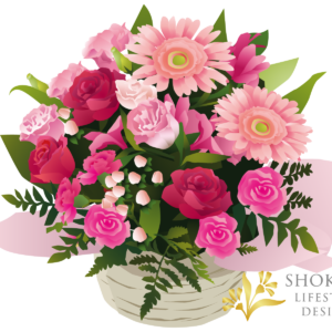 【アレンジ】スタンダード型おまかせPink3000-1