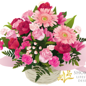 【アレンジ】スタンダード型おまかせPink4000-1