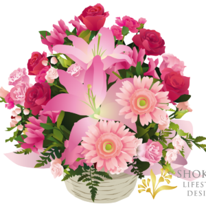 【アレンジ】スタンダード型おまかせPink8000-1