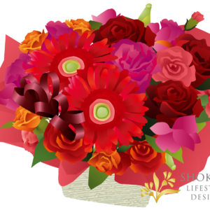 【アレンジ】ショートカット型おまかせRed5000-1