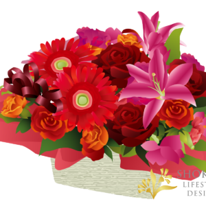 【アレンジ】ショートカット型おまかせRed8000-1