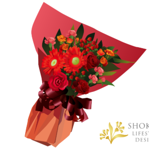 【花束】ワンサイドおまかせRed3000-1