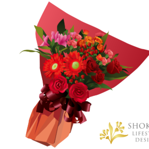 【花束】ワンサイドおまかせRed4000-1