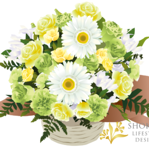 【アレンジ】スタンダード型おまかせWhiteGreen5000-1