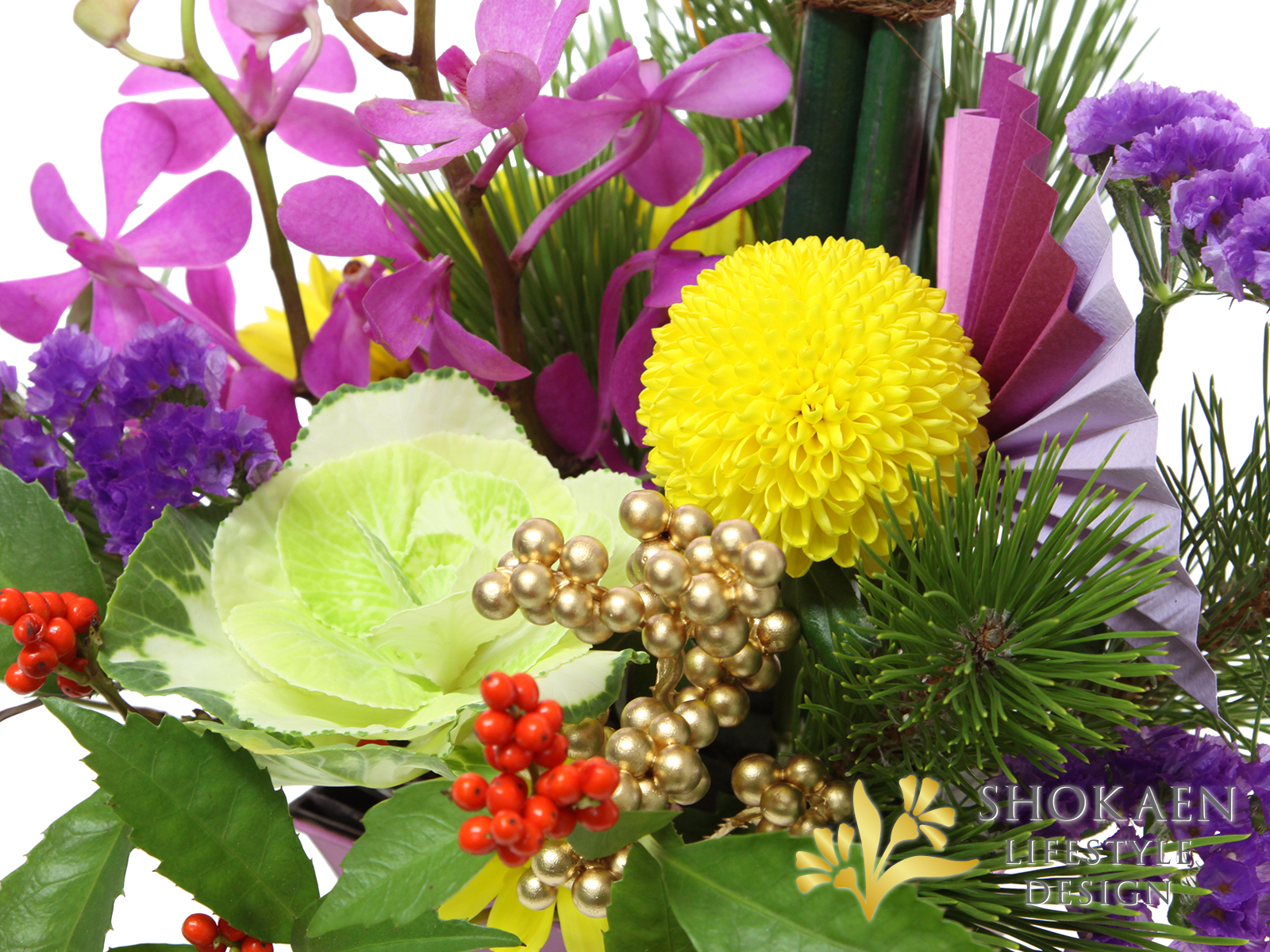 【正月アレンジ】瑠璃-るり-