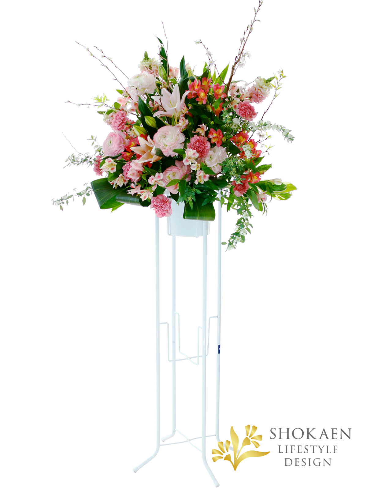 スタンド花00 御祝スタンド花1段 P系 石川県金沢市の花屋 正花園